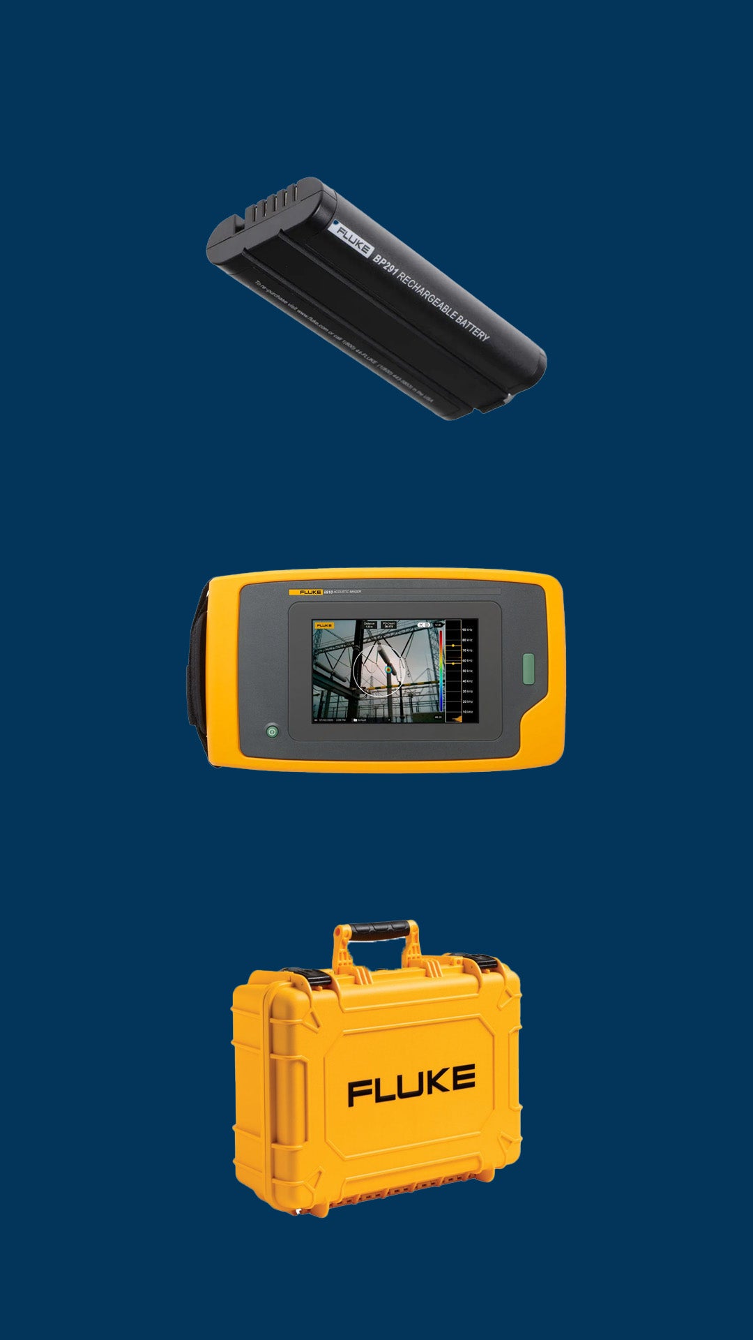 Fluke ii910 Acoustic Imager Collection Banner